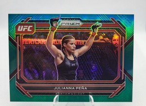 2023 Panini UFC Prizm Teal Julianna Pena MMA Card 27/49