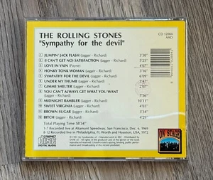THE ROLLING STONES CD LIVE IN U.S.A. 1969/1972 - MEGA RARE VG SOUND - Foto 1 di 3