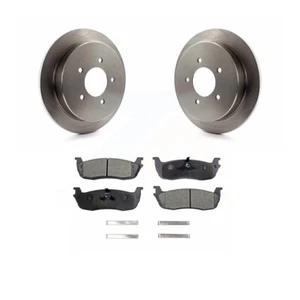 Rear Disc Rotors & Semi-Metallic Brake Pads for Navigator Expedition F-150 12mm - Picture 1 of 2