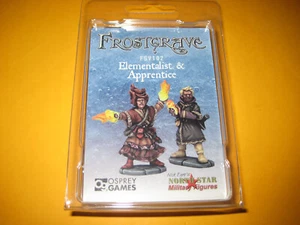 Figure militari North Star - Frostgrave - FGV102 - Elementalista e apprendista - Foto 1 di 2