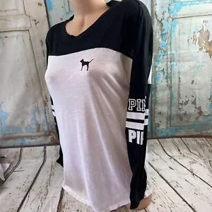 Victoria’s Secret PINK Retired Open Back Tee Size S - Picture 1 of 6
