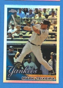 Topps Chrome Refractor #75 Mark Teixeira Yankees 2010 - Imagen 1 de 1
