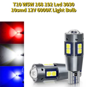 Bombillas laterales de alta calidad T10 W5W LED Canbus sin errores 12V-24V para automóvil 10Md - Imagen 1 de 14