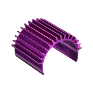 Aluminum Elektromotor Motorkühlkörper Kühlrippen Für RC 380 390 Größe Lila - Bild 1 von 2