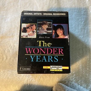 The Wonder Years Music From the Show Cassette 5 Total Vintage Cassettes 1989 - Picture 1 of 5