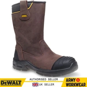 Herren DEWALT Brown Wasserfest Ausleger Verbundmaterial Sicherheit Boot S3 Wr , - Bild 1 von 6