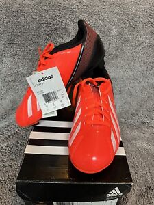 Adidas F5 TRX FG Jr  Soccer Shoes Size 2.5 Neon/ Red New