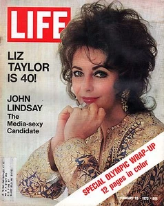 1972 2/25 Life magazine Elizabeth Taylor, Winter Olympics GOOD - Picture 1 of 11