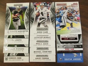 2016 Rookies & Stars w/ Inserts Oakland RAIDERS Team Set (13c) - Picture 1 of 1