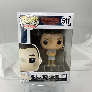 Funko Pop! Vinyl: Stranger Things - Eleven - (in Hospital Gown) #511 - Picture 1 of 6
