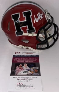 Andrew Berry Signed Autographed Harvard Crimson Mini Helmet JSA COA - Picture 1 of 2