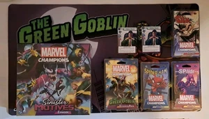 Marvel Champions – Sinister Motives + Spider-Ham, SP DR, Silk, & Green Goblin - Picture 1 of 15