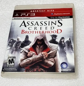 Assassin's Creed Brotherhood PS3 Contenido exclusivo con manual. Sin probar - Imagen 1 de 11