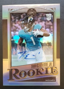 Legacy Travis Etienne Jr. 2021 Rookie Silver Prizm Auto 84/99 #201 SP Jaguars - Imagen 1 de 2