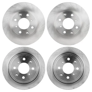 Front and Rear Disc Brake Rotors For 1988-1990 Honda Prelude - Picture 1 of 12