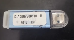 IGT DIAGNOSESCHLÜSSEL DIAGUNV00110 - 2017 IGT Spielautomat Software Diagnose - Bild 1 von 4
