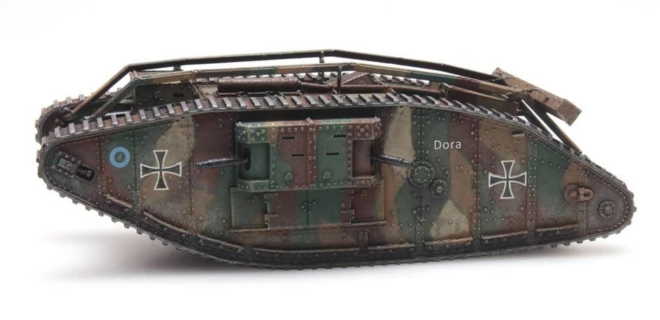 Artitec 6870173 - 1/87 / H0 Wwi Mark Iv Beute Femmina Abt.14 Dora - Nuovo - Immagine 1 di 1