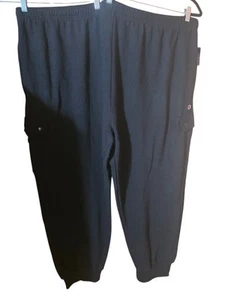 Champion Black Pocketed Sweatpants Big&Tall Size 6XL NWT - Picture 1 of 7