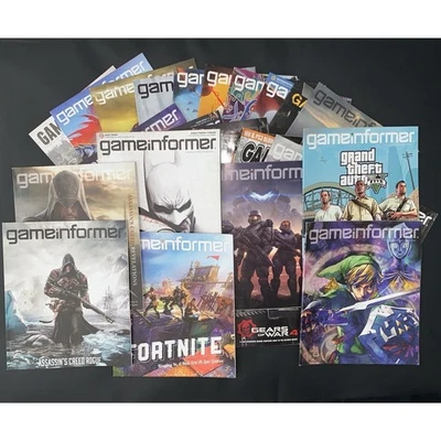 x25 Game Informer Magazines 2007-2017 Assassin's Creed, Batman, Zelda, GTA V - Image 1 of 4