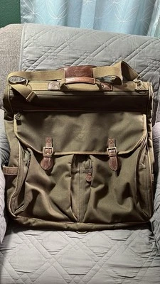 Bolsa de viaje vintage de lona GH BASS CO Foto 1 de 4