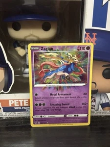 Pokemon TCG Vivid Voltage - Zacian #82/185 - Amazing Rare Card - Picture 1 of 4
