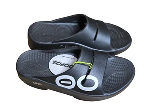 OOFOS OOahh Sport Black Slide - US Men’s 3 Women’s 5 - Picture 1 of 7