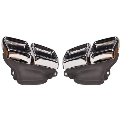 Puntas silenciadoras de tubo de escape de acero inoxidable para Mercedes Benz E Coupé AMG C207 2014-2016 Foto 1 de 4