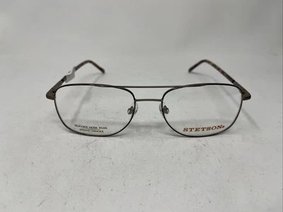 STETSON EYEWEAR 273 TORTOISE 58-18-145 FLEX HINGE EYEGLASSES V619 - Image 1 of 4
