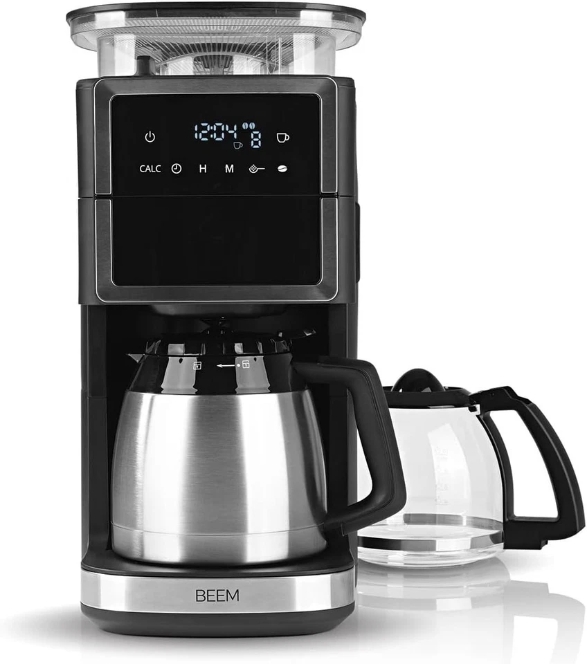 BEEM FRESH-AROMA-PERFECT III Filter Coffee Machine with Grinder Stainless Steel - Image 1 of 1