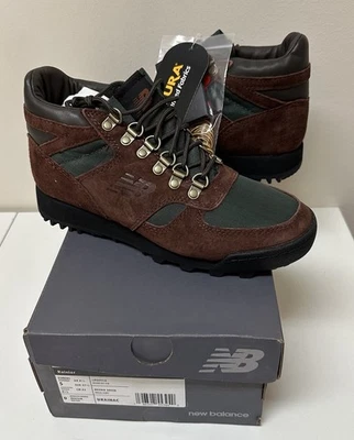 New Balance Rainier Urainaa Brown Green Vibram Hiking Shoes Men 5 Women 6.5 NEW - Image 1 of 4