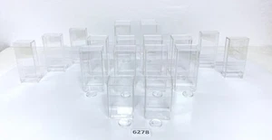 Acrylic Display Case Lot of 17 - STAR WARS - GI JOE - Marvel - 3.75 & 4" Figures - Picture 1 of 14