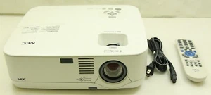 NEC NP610 XGA LCD Projector 3500 ANSI Lumens w/ Remote - Free Shipping - Picture 1 of 12