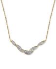 Victoria Townsend Diamond Swirl Collar Necklace (1/4 ct. t.w.)
