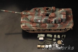 Award Winner Built Meng 1/35 Hellenic Army Leopard 2A7 MBT+Resin+Decal+PE - Picture 1 of 24