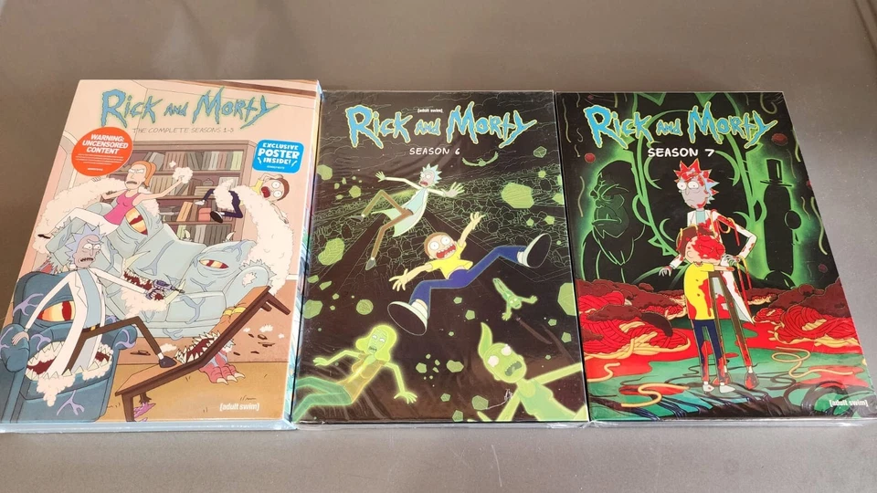 Rick and Morty: The Complete Series Season 1-7 DVD 14-Disc Box Set New & Sealed - Image 1 of 1
