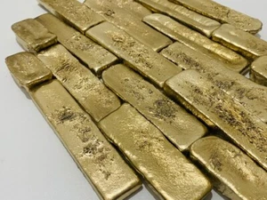 2000 Grams Scrap Gold Bar For Gold Recovery Melted Different Computer Coins Pins - Bild 1 von 12