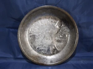 Case-Moody Pies Metall Tortendose Stern Werbung Pfanne 9 Zoll rückwärts Buchstaben Vintage - Bild 1 von 7