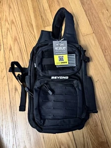 Fishing Tackle Bag Beyond The Voyager All Black Tackle Box Backpack Gear - Picture 1 of 7