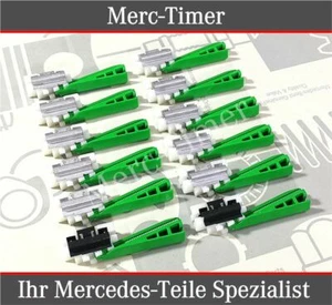 12x Befestigung Clips Set Original Mercedes C124 W124 Coupe Dachleisten Klammer - Bild 1 von 7