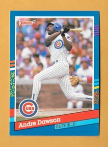 Andre Dawson Chicago Cubs #129 - Donruss casi nuevo-como nuevo 1991 - Imagen 1 de 2