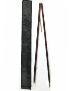 Custom Name Military Pace Stick Brown Finish Plated Fittings 36 Inches with bag - Picture 1 of 1