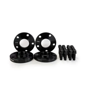 15/20mm Black Wheel Spacers for BMW 3 series G20/G21/G28/G80 5x112 66.6 bolt Set - Picture 1 of 5