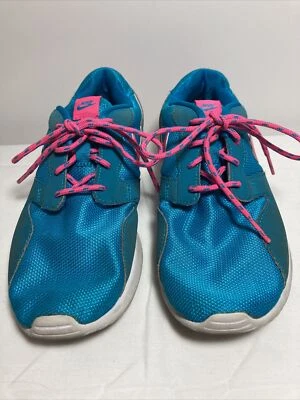 Nike Girls Kaishi (GS) Running Shoes 705492 400 Blue Lagoon/Pink Preowned Sz.4Y - Image 1 of 4