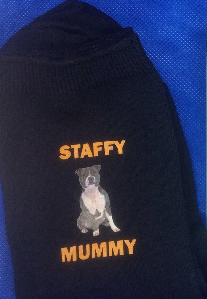 BOLSA DE REGALO IMPRESA CALCETINES DE MOMIA REGALO DE CUMPLEAÑOS MAMÁ TERRIER DÍA DE LAS MADRES Foto 1 de 1