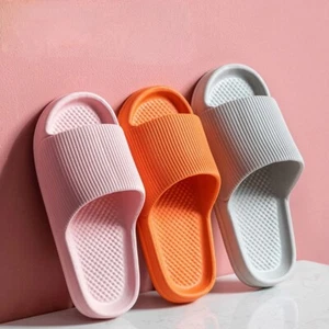 Summer Non-slip Flip Flop Slippers Cloud Thick-soled Sandals Summer Fashion Soft - Picture 1 of 12