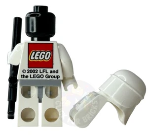 LEGO Star Wars Promo Snowtrooper Minifigure sw0115 2002 LFL Logo On Back Limited - Picture 1 of 5