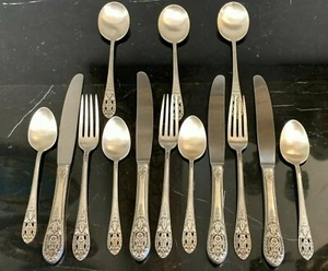 Fine Arts Sterling Besteck 14 Stück 645 Gramm - Bild 1 von 10