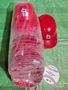 St. Louis Cardinals Lot of 20 Ice Cream Sundae Baseball Helmets Free Shipping