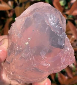 286,6g TOP!!! Natur Edelstein Rosenquarz Eis Transparent Sammlerstücke ie2306 - Bild 1 von 12