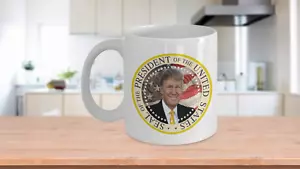 Trump - Presidential Seal - White Mug - 45th President - Donald Trump - Bild 1 von 5